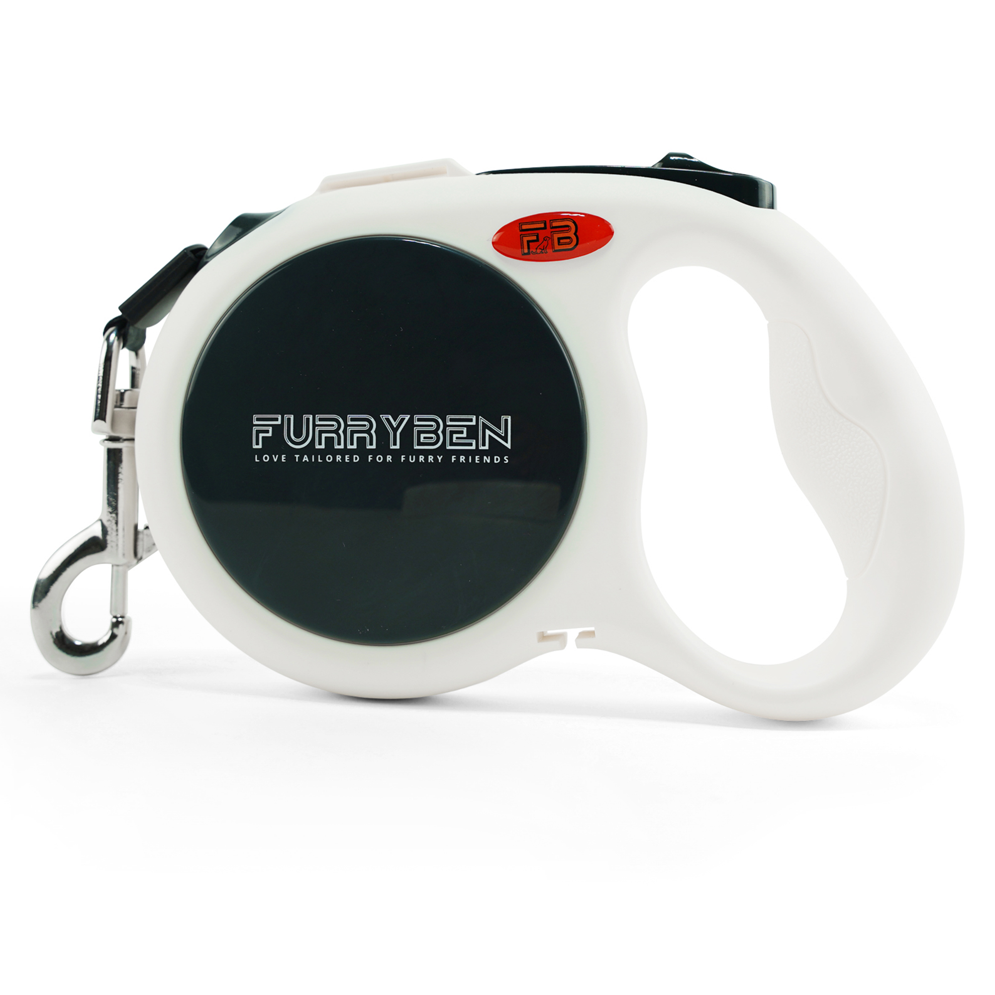 FURRY Retractable Leash GRAY