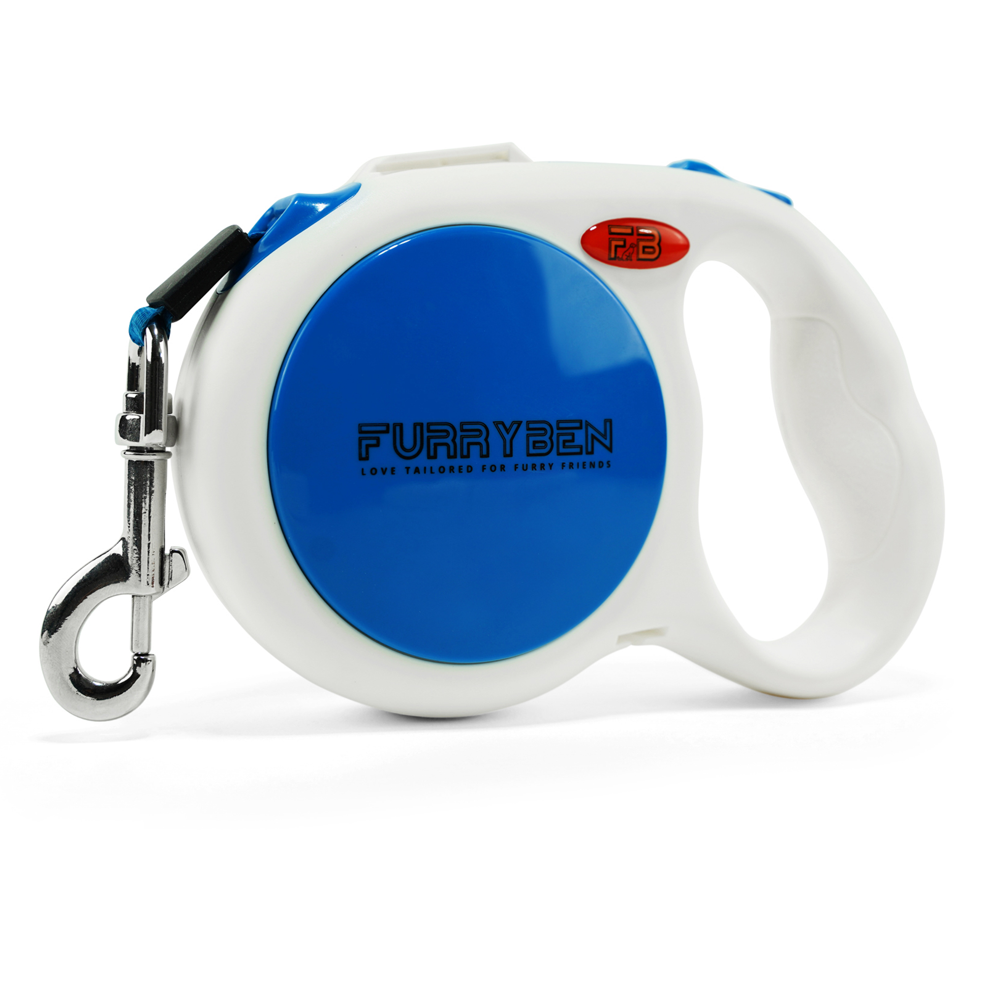FURRY Retractable Leash GRAY