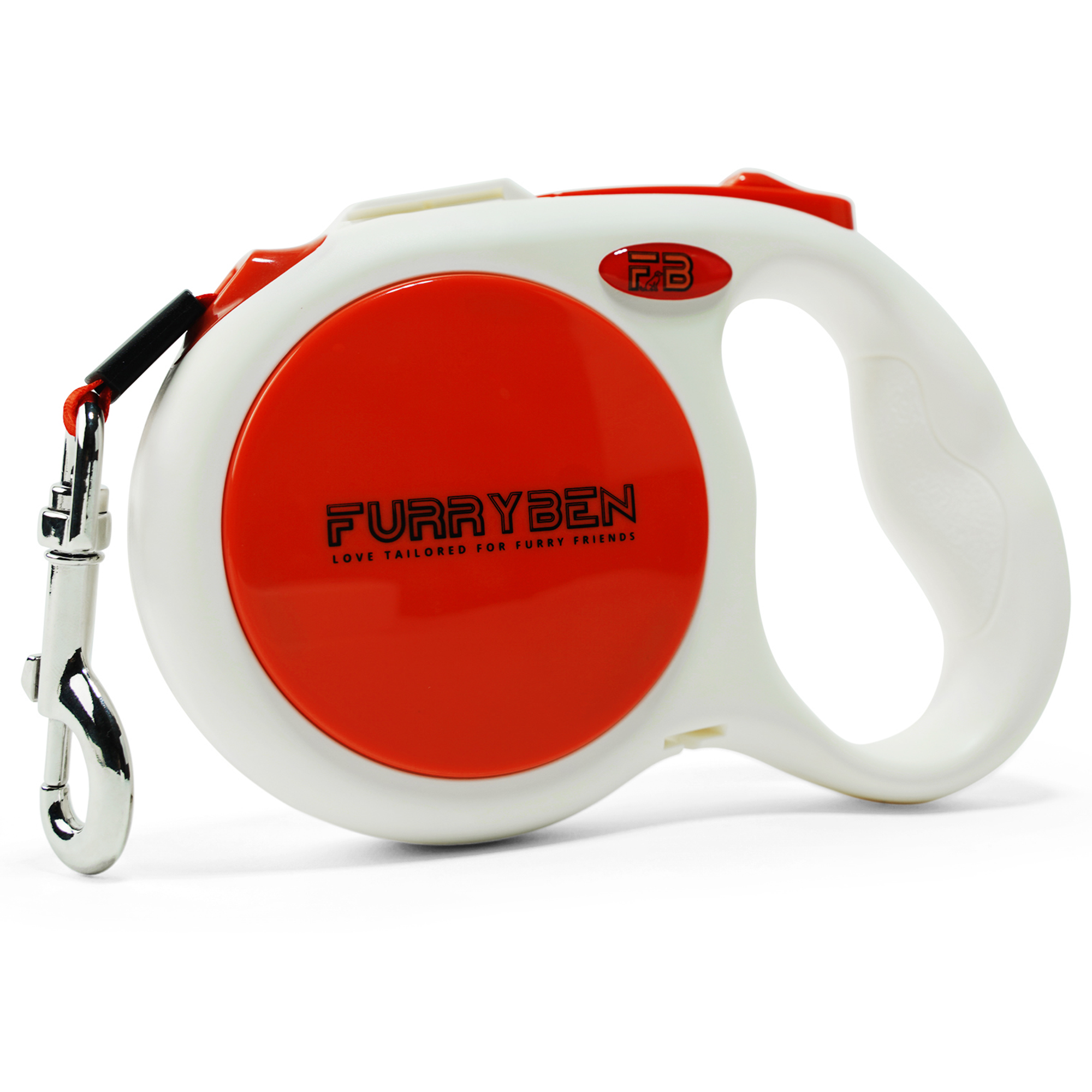 FURRY Retractable Leash GRAY